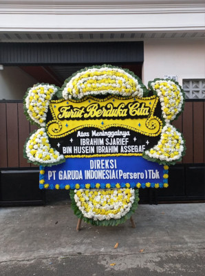 Papan Bunga Duka di Karyamulya