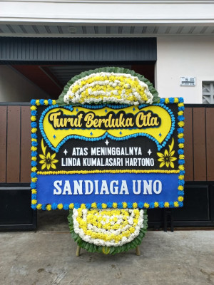 Papan Bunga Duka di Karyamulya