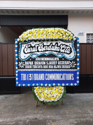 Papan Bunga Duka di Karyamulya